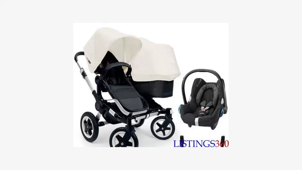 1,000 D Bugaboo Donkey Twin Travel System Package 2 - Collection 2015